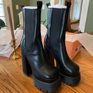 Ring the alarm Dolls Kill platform boots